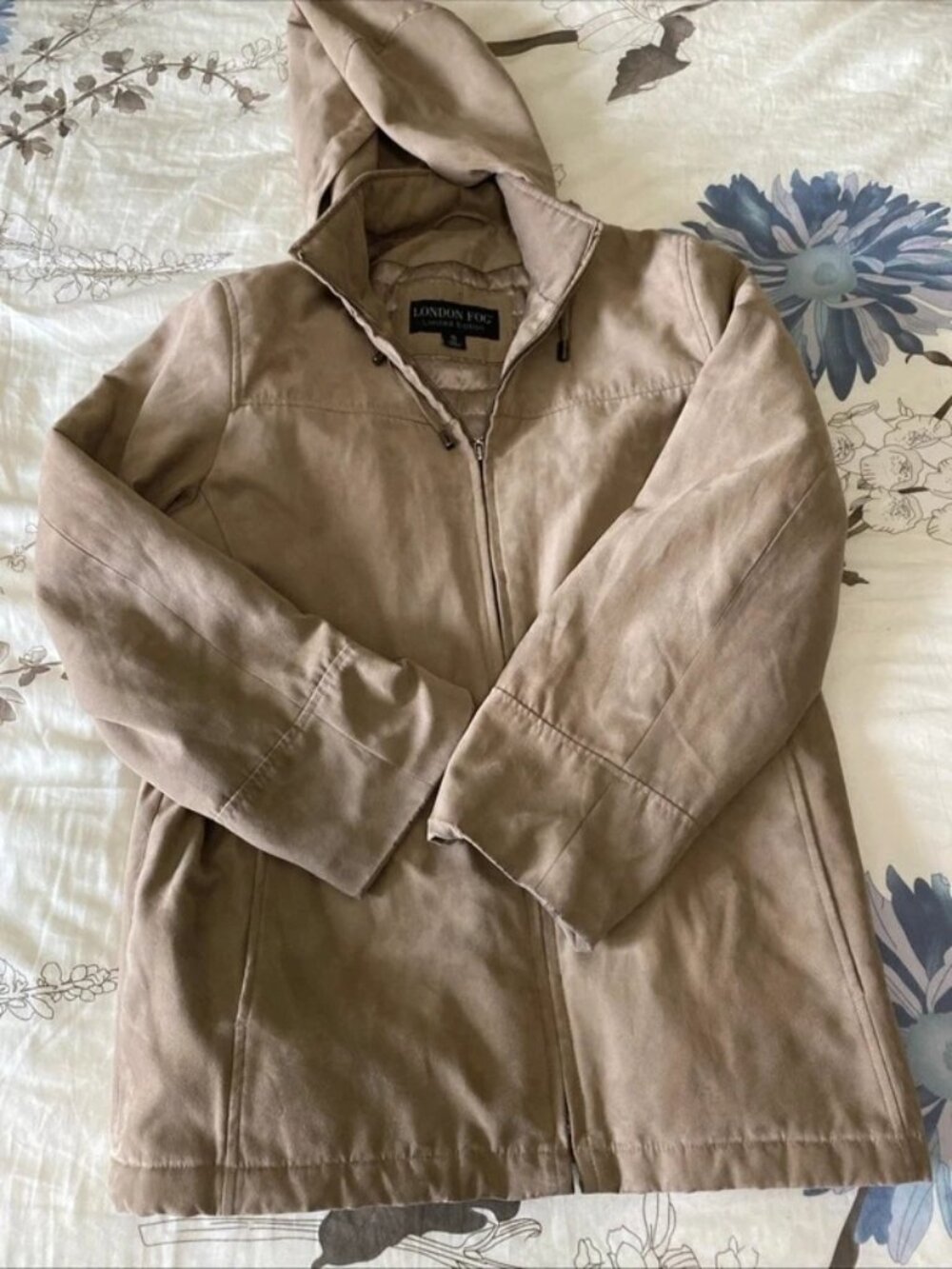 London Fog Limited Edition Jacket Hooded Coat Weather Lining Pockets